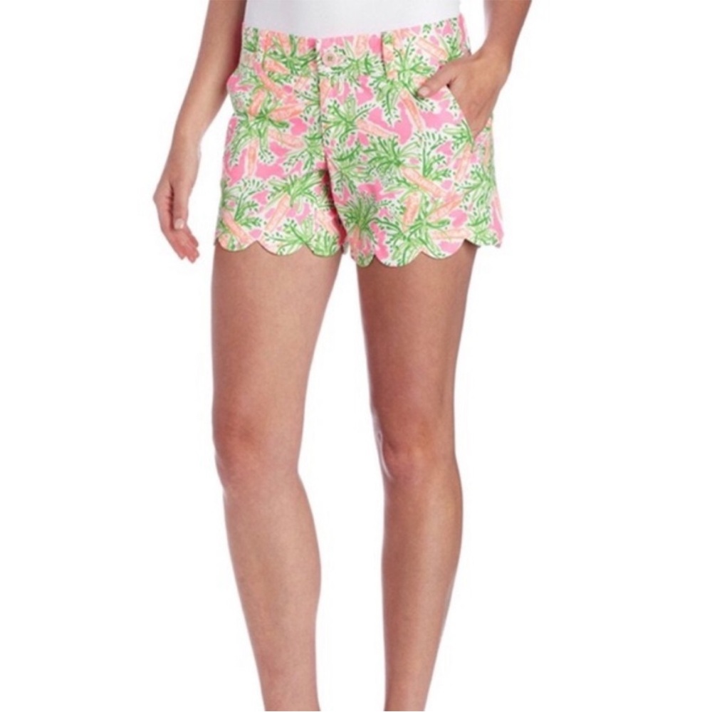Lilly Pulitzer - Buttercup Short - Nibble Carrots - Size 12